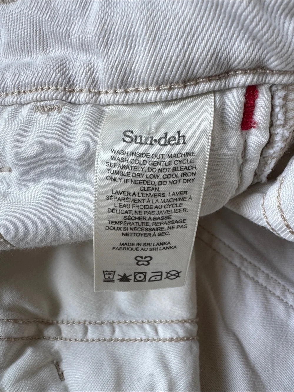 🤍 Sun-deh Aritzia Carpenter Shorts | Size 27 - Picture 5 of 6